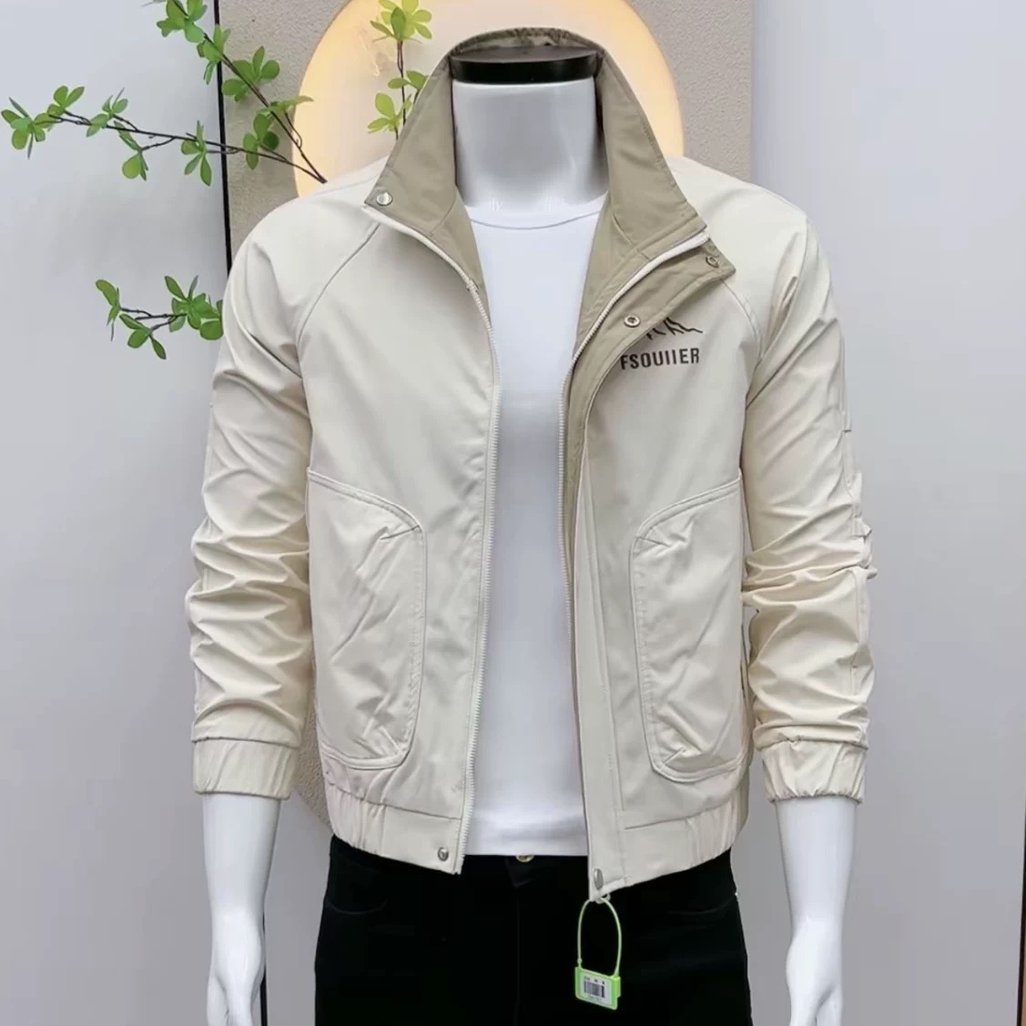 春秋新款男士修身夹克薄款