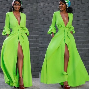 Summer Women Long Sleeves 2020 Dresses Temperament For