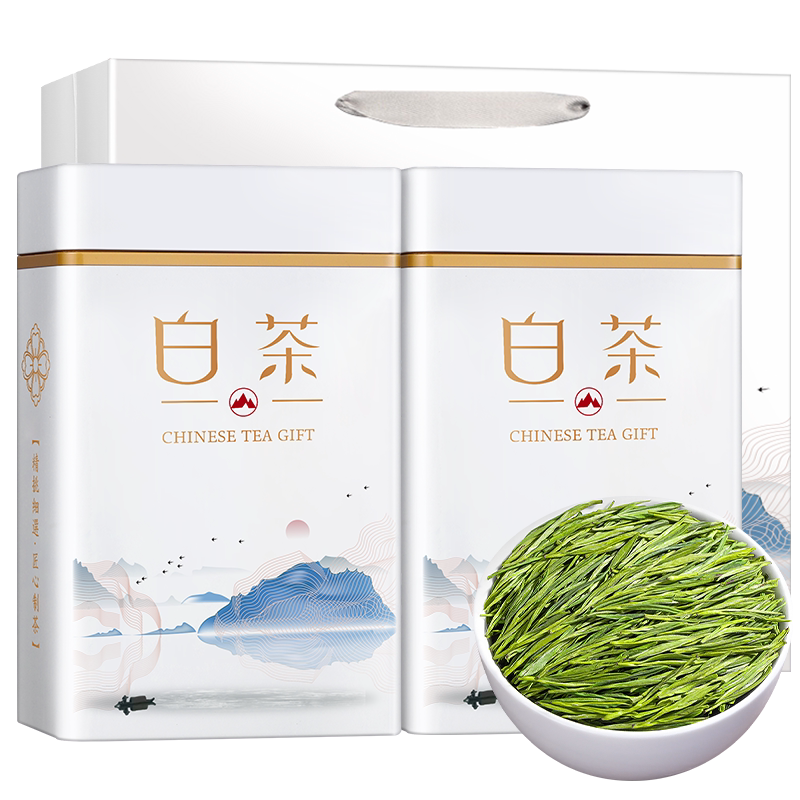 金镶玉安吉白茶白叶一号2026新茶明前绿茶珍稀白茶散装茶叶礼盒装