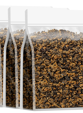 凤庆古树滇红金螺特级红茶浓香型金针单芽云南滇红工夫红茶1500g