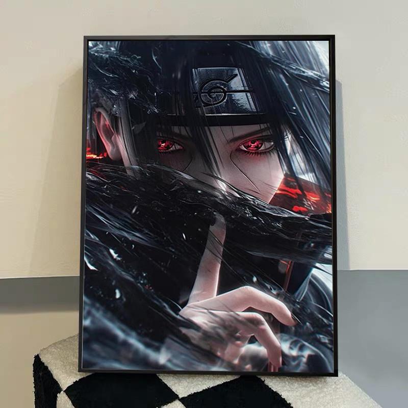 火影忍者宁智波钻石画2026新款卡通动漫贴画手工diy粘贴砖十字绣