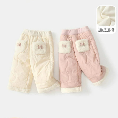 女童裤子冬装儿童休闲外