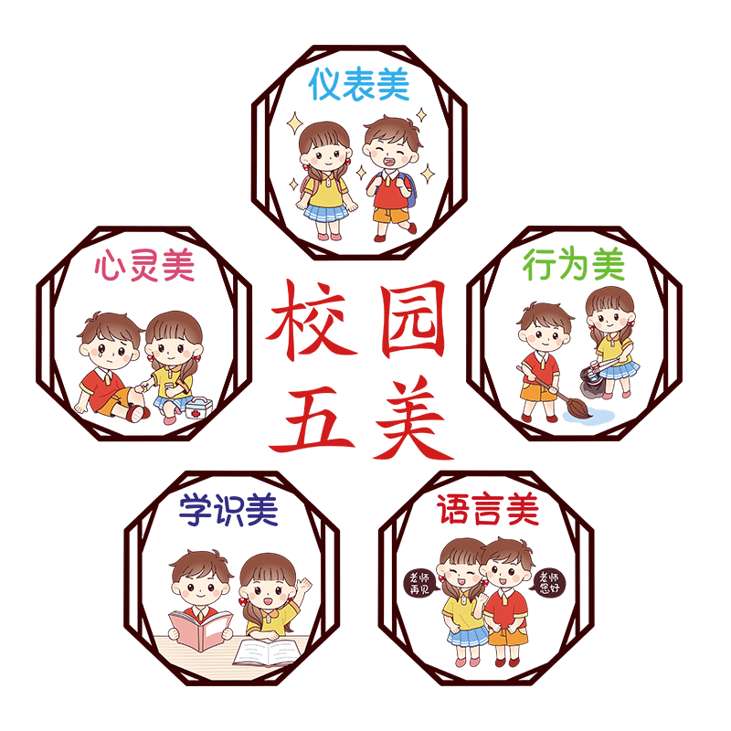 教室布置装饰神器班级文化墙贴纸小学一年级励志标语黑板报建设