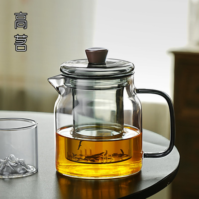玻璃泡茶壶2025新款茶水分离大茶壶加厚耐高温高级感懒人水果茶壶