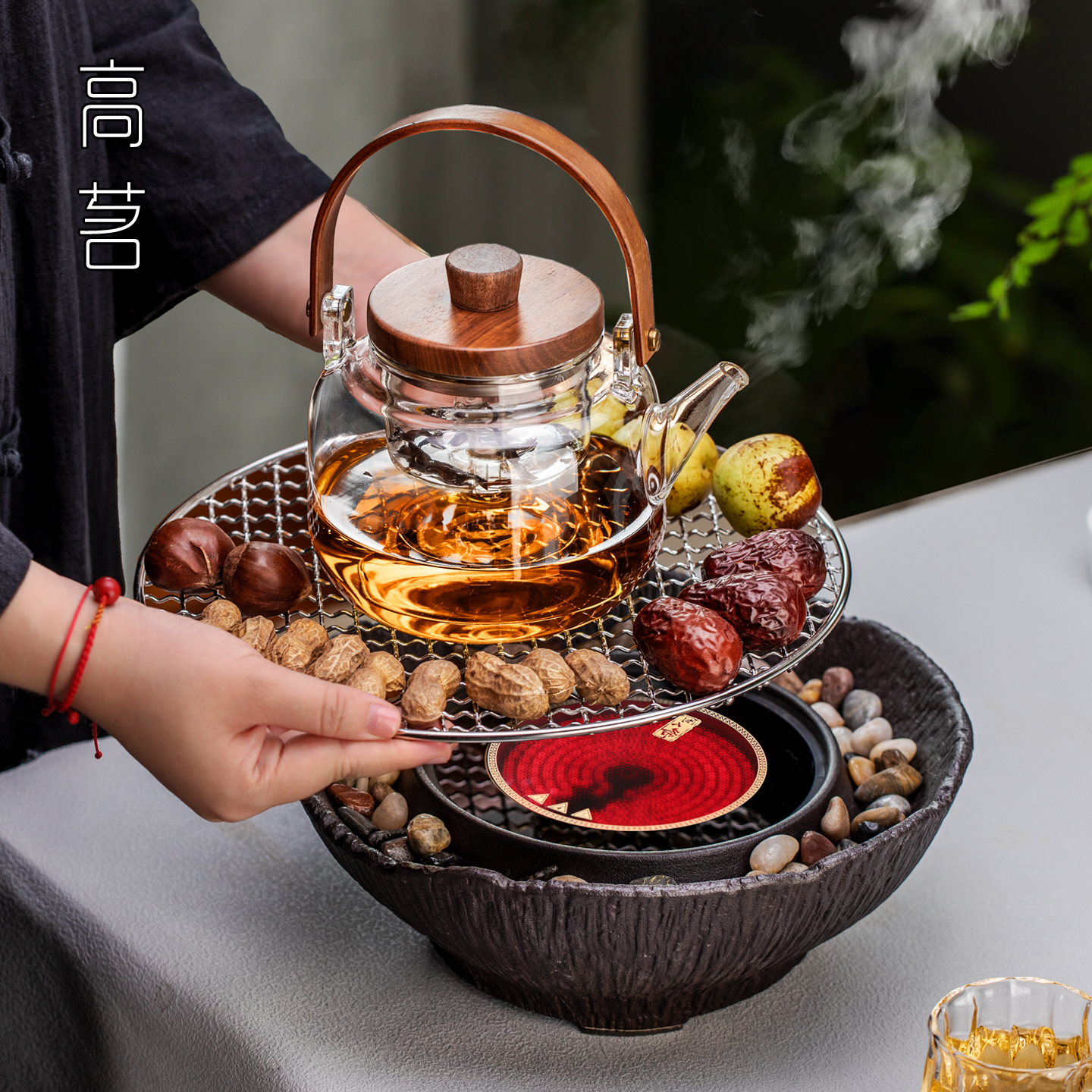 电陶炉煮茶壶套装家用室内围炉