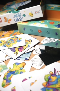 【栗栗巫】旭乐园对影成全儿童益智桌游空间镜像镜面反射观察玩具