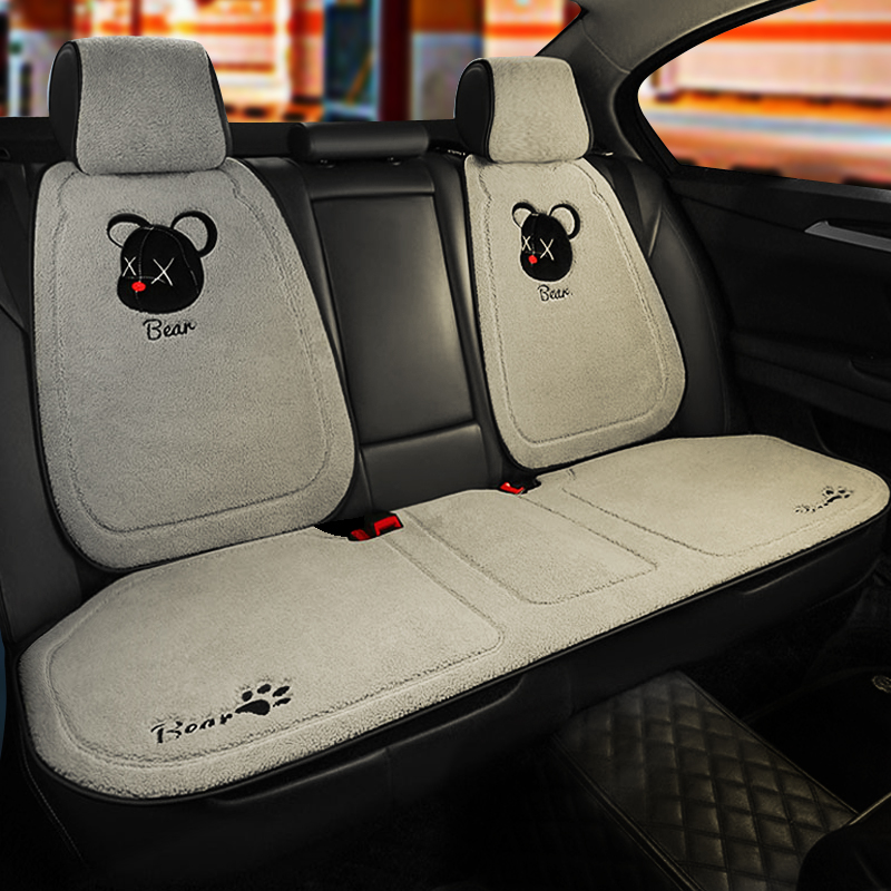 runba毛绒四季通用5亲肤汽车座垫