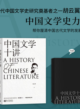 《中国文学十讲》现代中国文学史研究奠基者之一胡云翼文学史力作 文学史  文学研究  文学科普读物