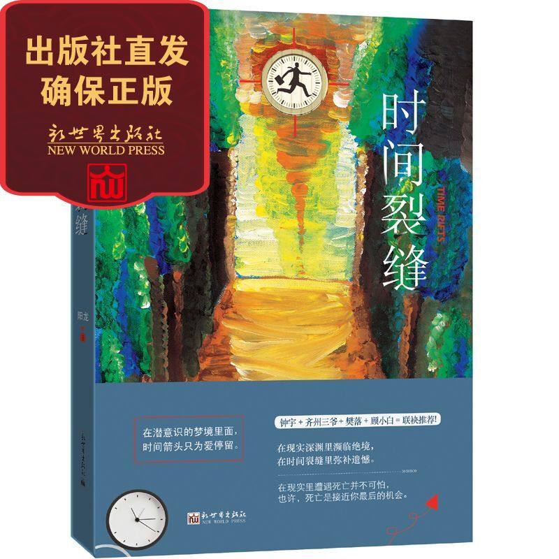 【联系客服优惠】 时间裂缝 科幻悬疑小说 文学书籍 阳龙著