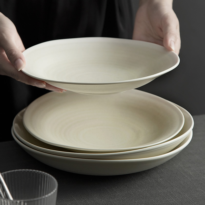 dxc北欧ins创意2021平盘圆形陶瓷