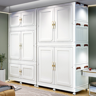 日本衣柜大人折叠收纳柜一体式免安装2025新款整理柜卧室家用置物