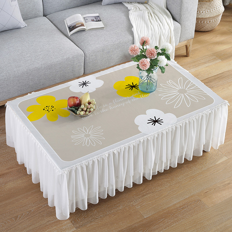 新茶几桌布家用客厅长方形防尘盖布电视柜盖巾布艺全包茶几布套罩,居家布艺,桌布,淘宝优惠券,粉丝福利购,淘宝优惠卷