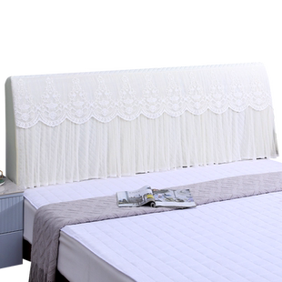 公主风床头罩高端蕾丝防撞头新款通用床头保护套新款床头软包靠垫