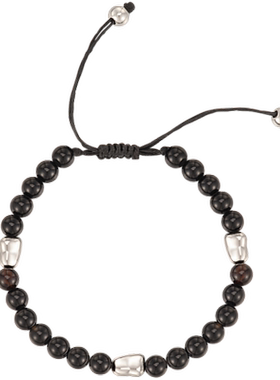 AJIDOU阿吉豆手链女优雅时尚小众设计休闲玛瑙专柜同款手环手饰