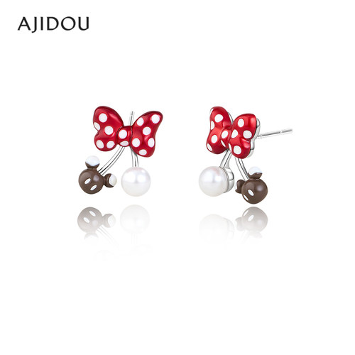 AJIDOU阿吉豆女耳饰米妮耳钉耳环