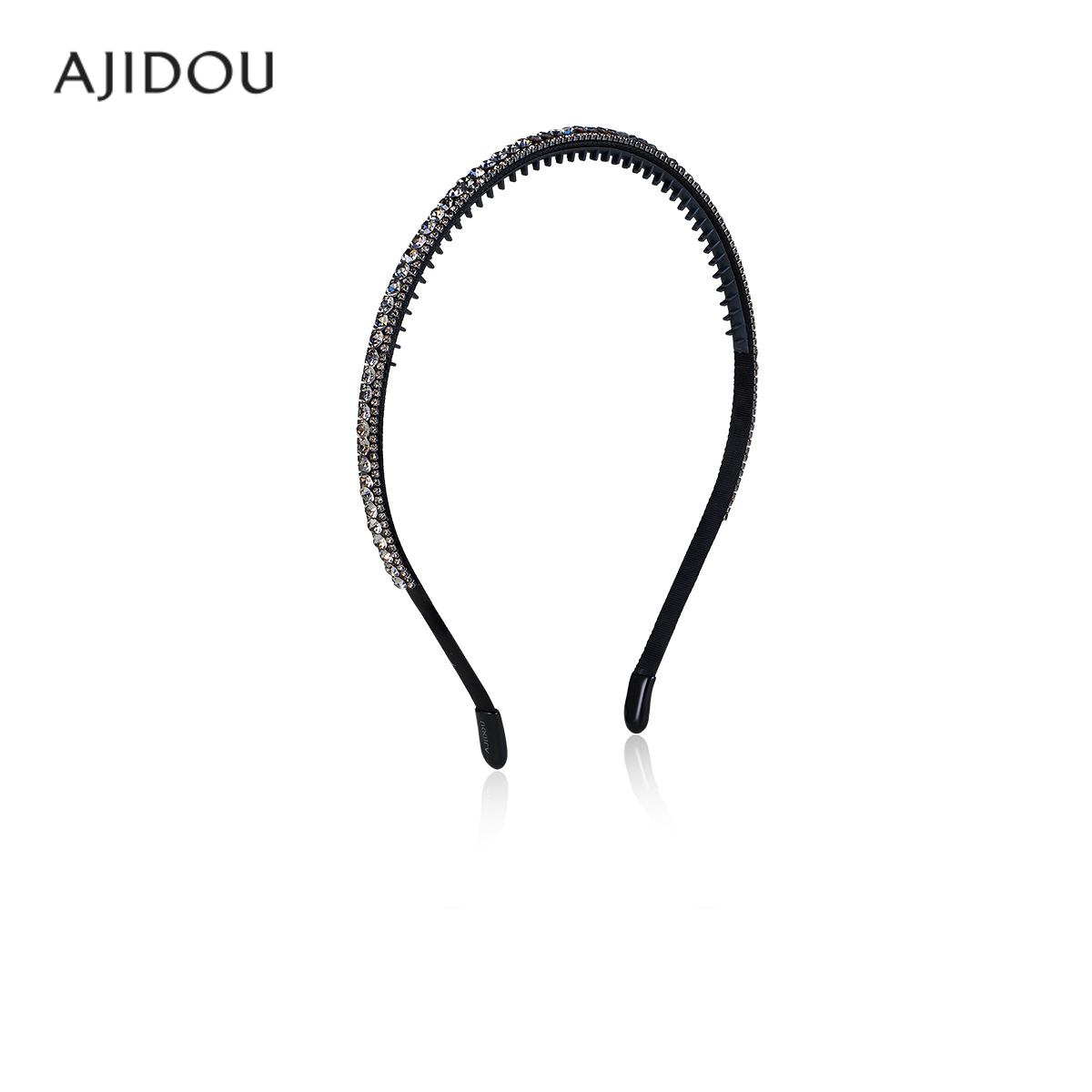 阿吉豆发箍新款水钻轻奢滑头箍女