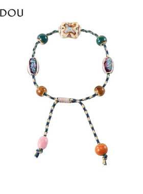 阿吉豆手链女手串陶瓷饰品首饰