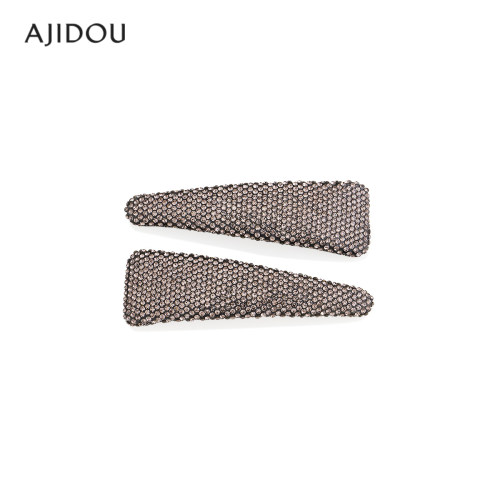 AJIDOU阿吉豆发饰女仿水晶侧边夹