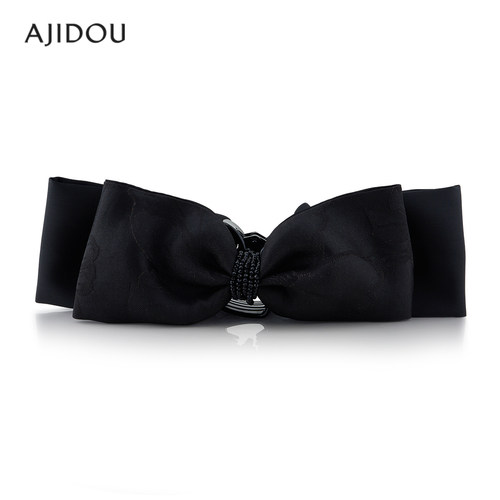 AJIDOU阿吉豆发饰黑色发夹大抓夹
