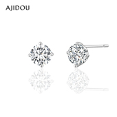AJIDOU阿吉豆耳环女款 赵露思同款 S925银人鱼之泪耳钉轻奢耳饰品