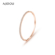 AJIDOU阿吉豆手链玫瑰金闪耀手镯女款 手串手饰官方精致首饰品手环
