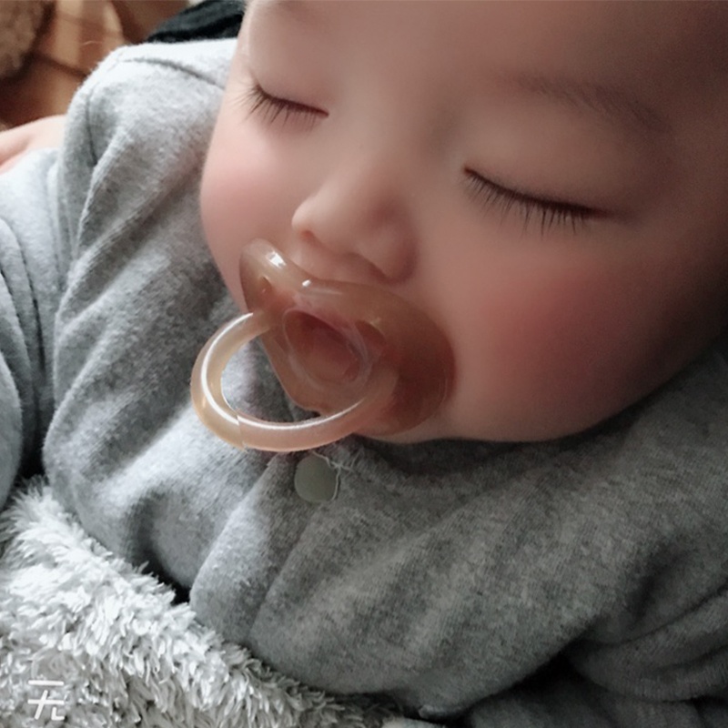 世喜新生的儿安抚奶嘴超软婴儿睡觉止哭神器安睡型宝宝全硅胶假奶