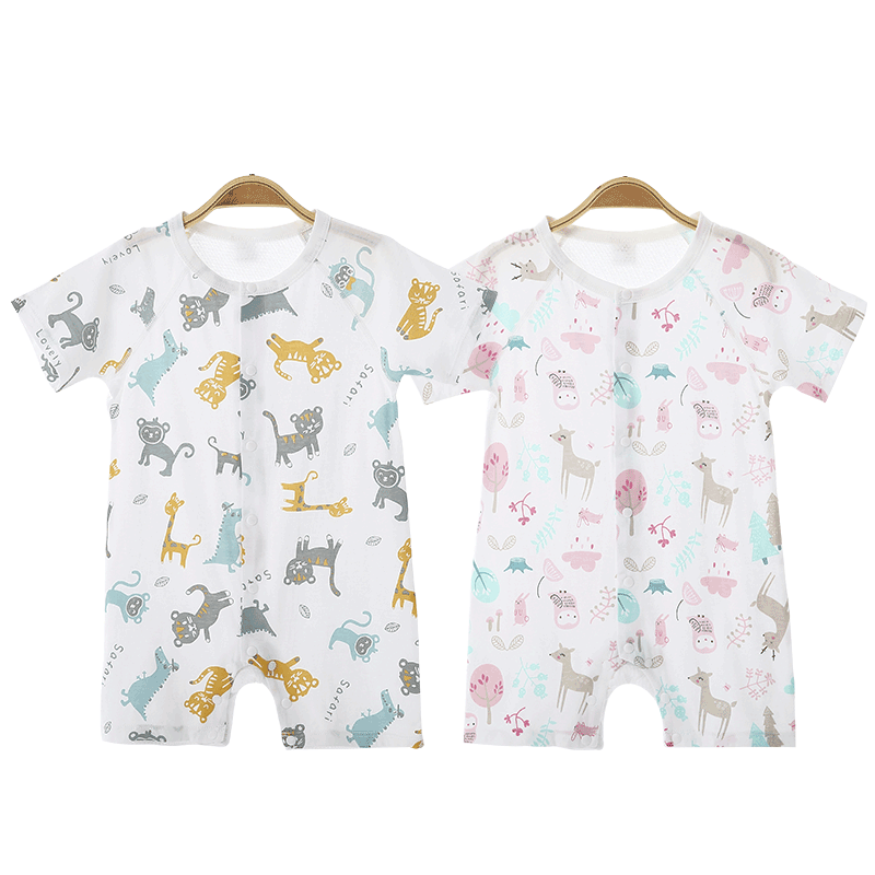 短袖夏季薄款无骨缝空调服连体衣