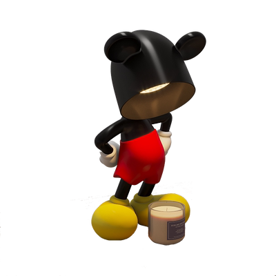 米奇卧室台灯香薰融蜡灯