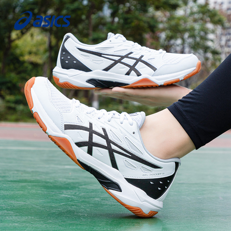 asics亚瑟士羽毛球鞋男鞋GEL-ROCKET 11夏季透气缓震专业球鞋女鞋