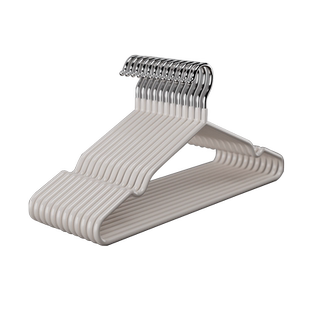 加粗衣架成人防滑晾挂钩衣挂家用学生宿舍无痕衣服架子晒衣架撑子