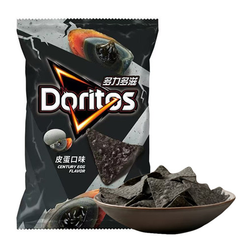 台湾限定多力多滋皮蛋口味玉米片