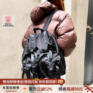 casselini小众设计感蝴蝶结系列双肩背包斜挎包男女旅行大容量