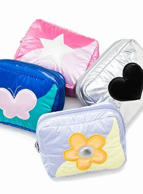 【4折福利】casselini甜美可爱云朵软芙芙星星蝴蝶爱心撞色化妆