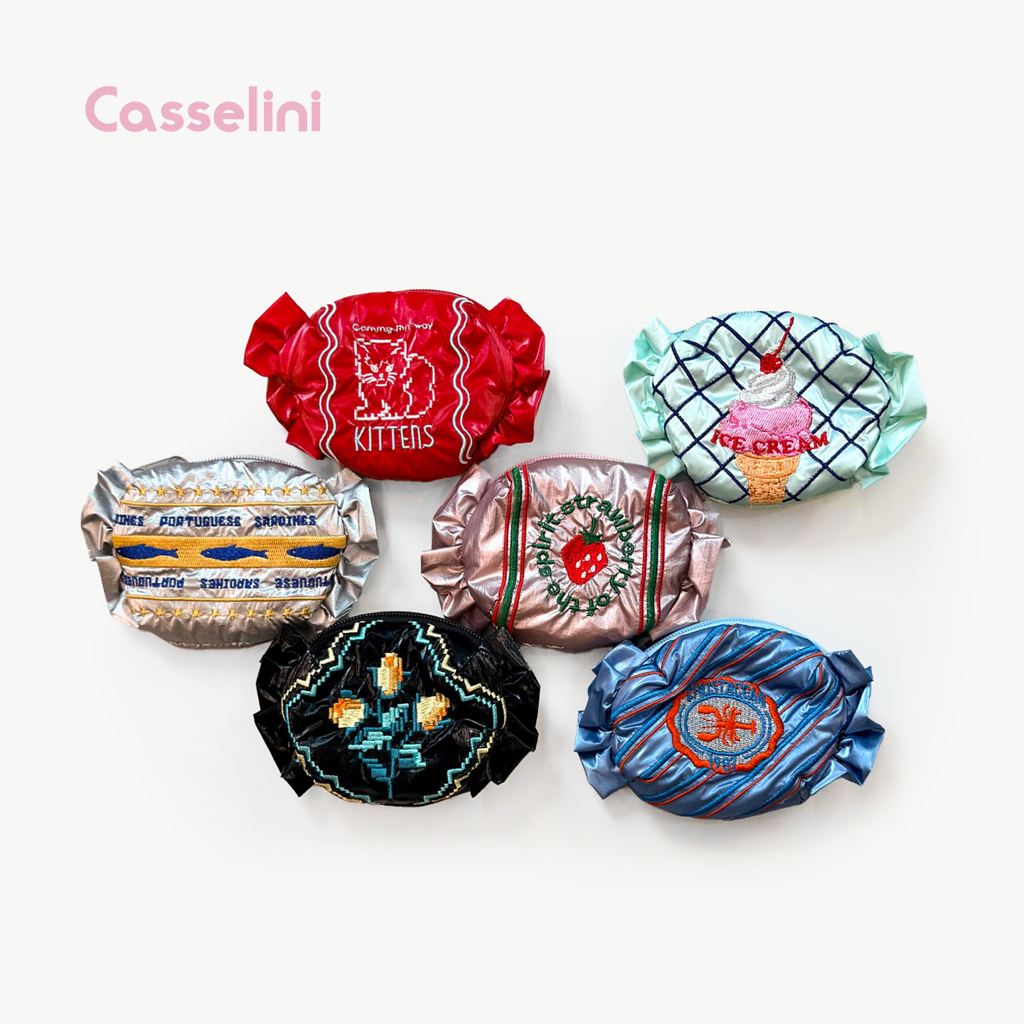 casselini新品尼龙糖果收纳袋