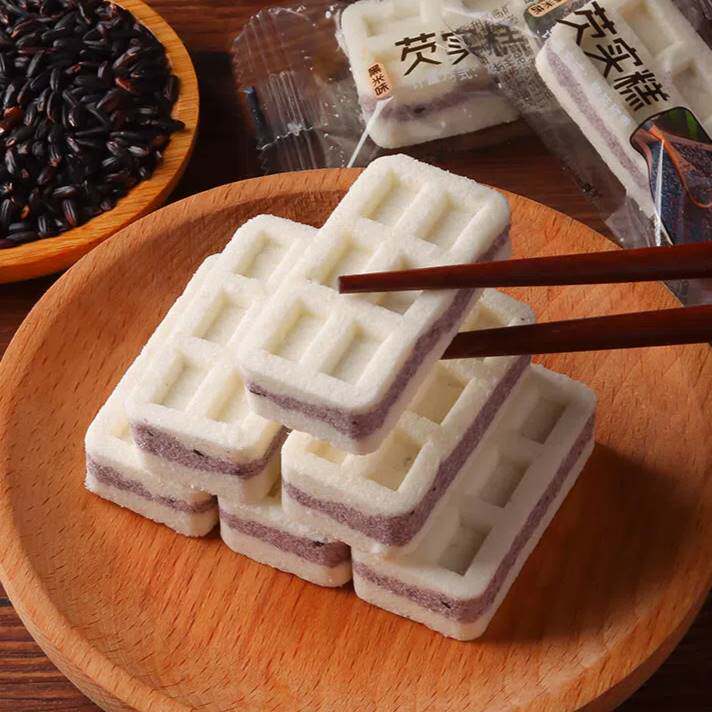 金香宝黑米芡实糕即食早餐代餐糕点饼干点心米糕制品食品旗舰店属于什么档次？