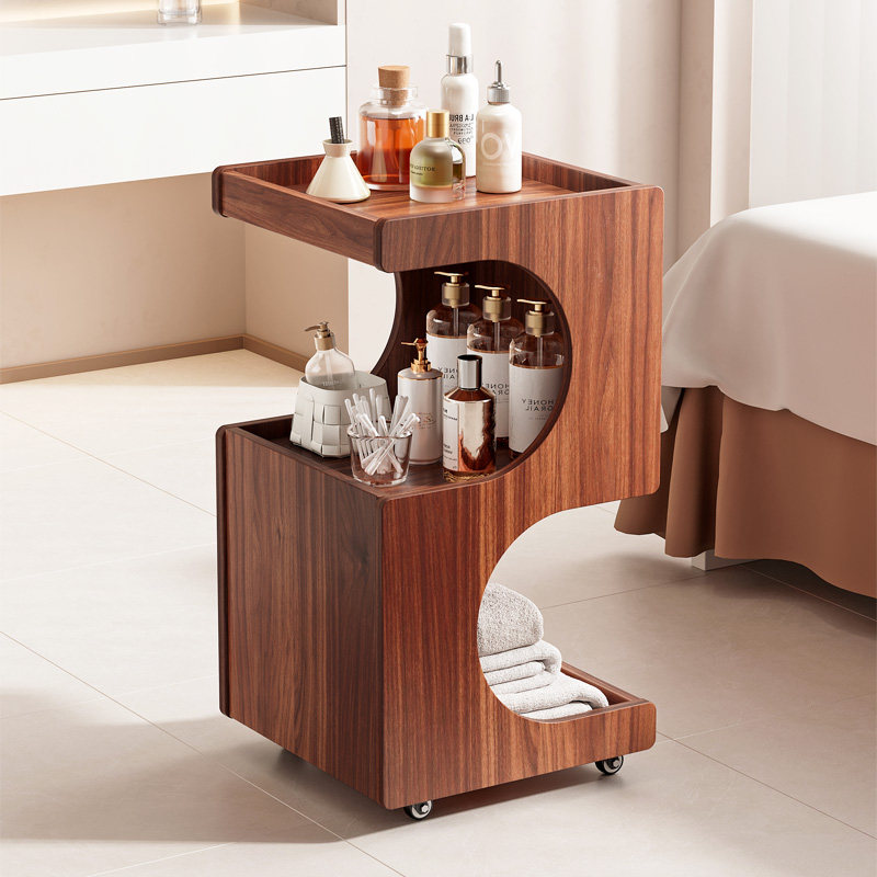 美容手推车美容院专用小推车高级轻奢仪器工具车理发店烫染置物架