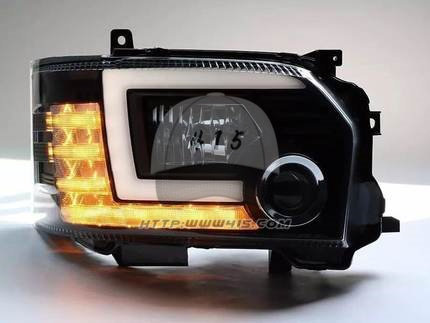 适用于 hiace200系 丰田海狮2014-2018 台湾产 改装大灯