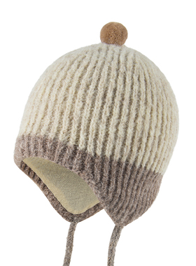 TFO 儿童保暖针织帽冬防寒防风护耳毛线帽子御寒包头帽户外运动帽