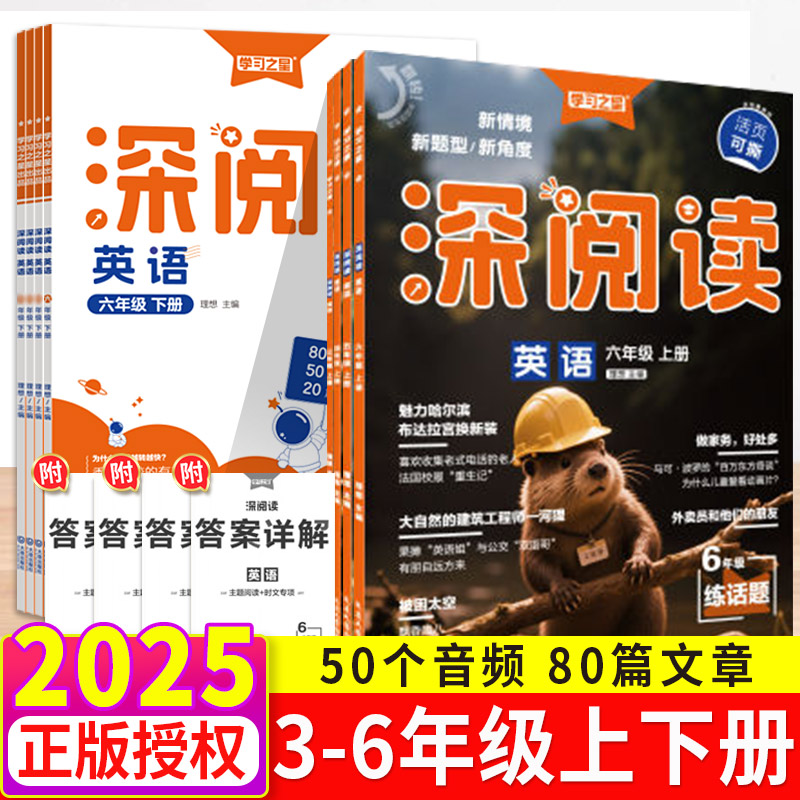 2025版深阅读英语专项训练