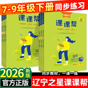 【辽宁专版】初中课课帮七八九年级下册中学教辅语文数学英语物理化学初一二三789年级课本同步练习册训练题单元检测学习之星下册