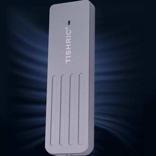 TISHRIC便携式固态硬盘盒 m.2 NVME 单协议硬盘盒