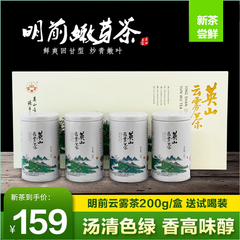 丝茅岭2024年英山云雾茶清香型春季200g装