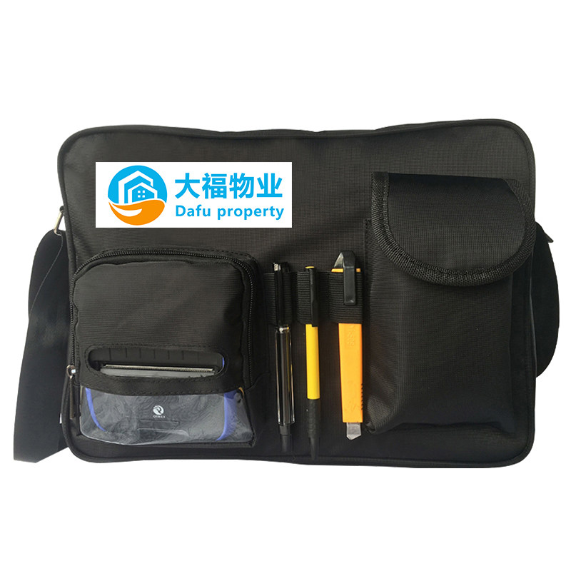 快销品业务员送货打单机挎包PDA收钱打印机腰包 路边停车收费挂包