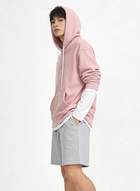 Reshake 后型格 秋冬款立体刺绣印花舒适保暖连帽卫衣K01-120220