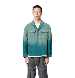 衬衫 G04 渐变染色潮流时尚 UPG春秋季 夹克外套 91233