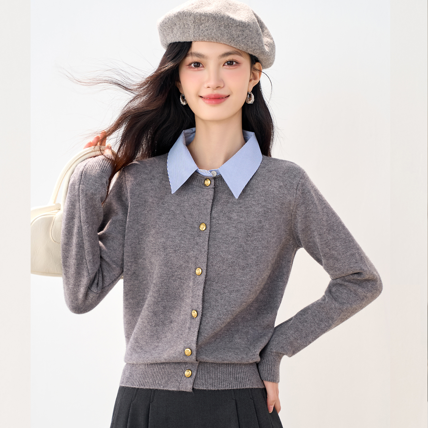 短款毛衣2025新款秋冬加厚针织衫