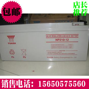 汤浅铅酸免维护蓄电池NPL12v-210ah/ EPS/UPS电源专用蓄电池