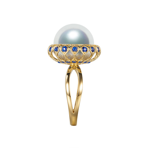 海梵纪珠宝大溪地南洋天然18K金