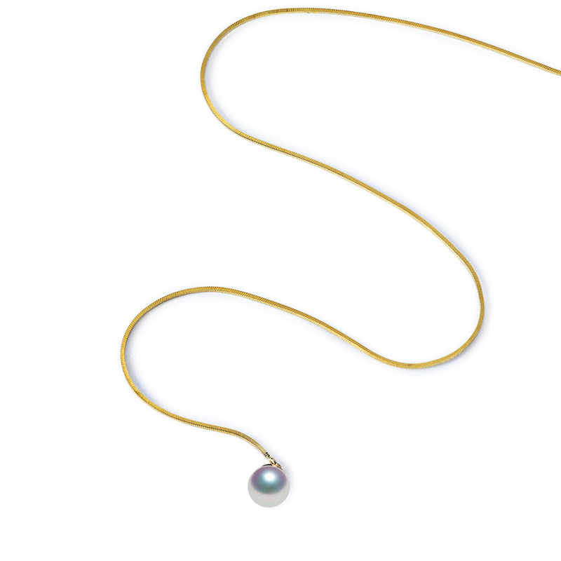 18k金天然石榴石耳环海水珍珠