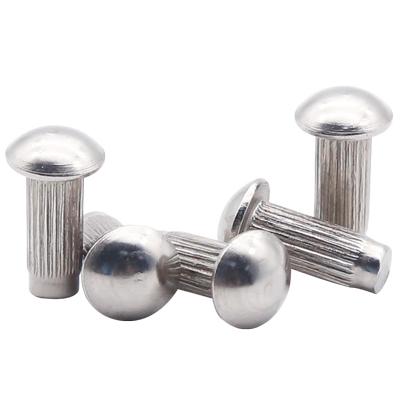 【M1.6M2M2.5M3M4】铝标牌铆钉 滚花实心铆钉 铭牌商标 GB827